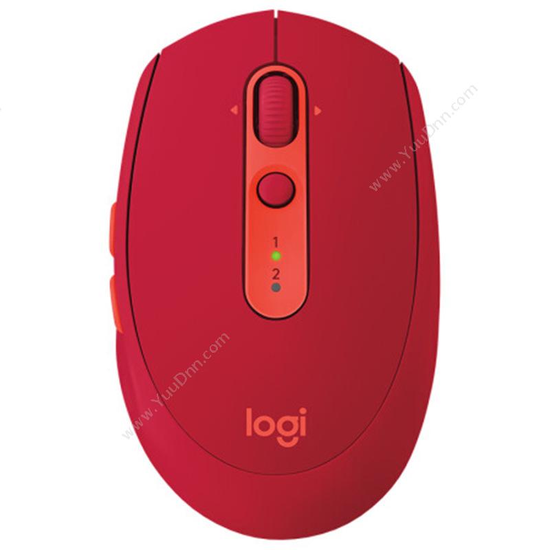 罗技 LogiM590 静音 （红）键盘鼠标