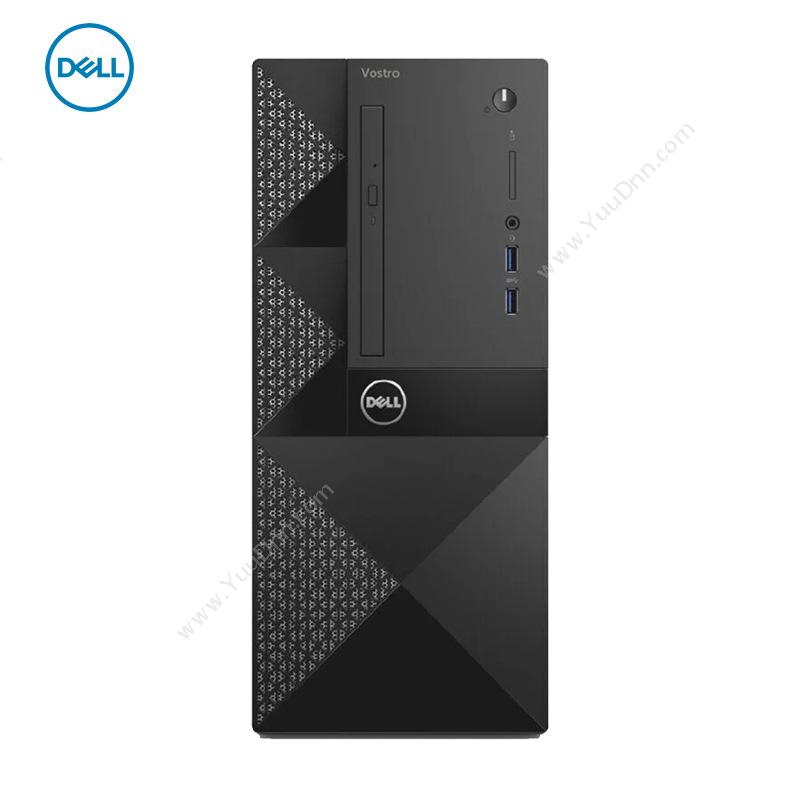 戴尔 DellVostro V3669-R33N8B 商用办公 i3-7100/4G/1T/无光驱/WIN10（黑）  Intel Core i3-7100 4GB  DDR4 2400 （4GBx1） 1TB 7200 RPM Windows® 10 显卡Intel® HD Graphic 630电脑主机