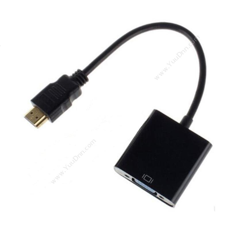 酷比客 L-Cubic LCAVHVAB HDMI公转VGA母+音频线+供电线 0.2M （黑） 其它网线