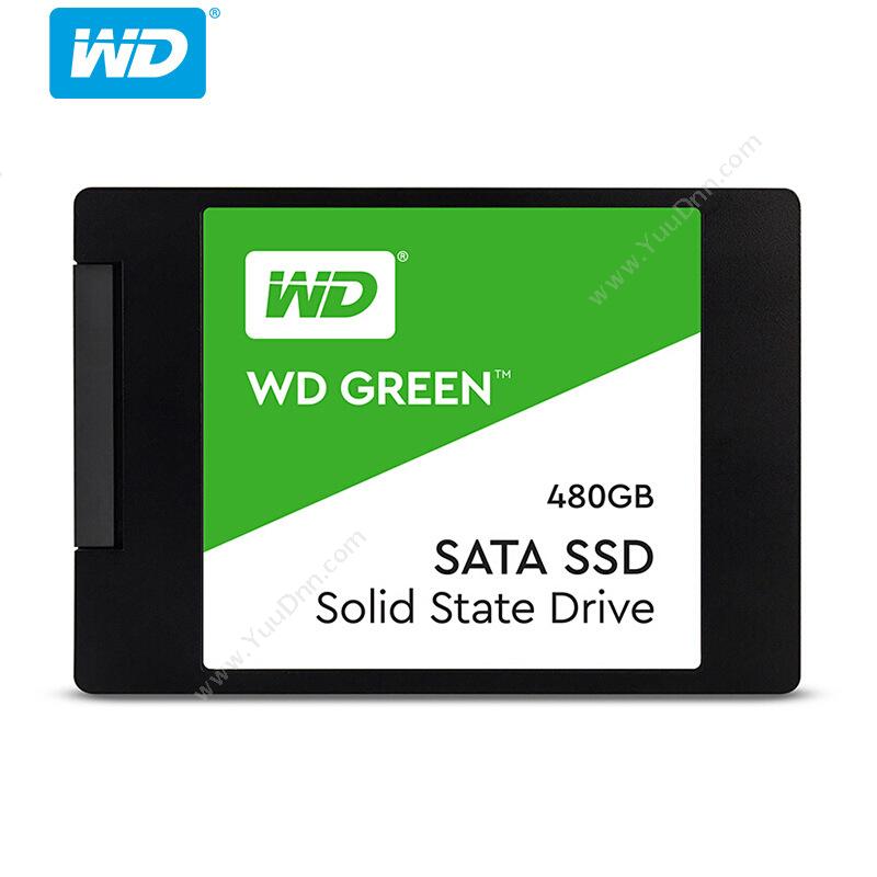 西部数据 WDWDS480G2G0A SSD SATA3.0接口 Green系列-SSD 480GB 绿色固态硬盘
