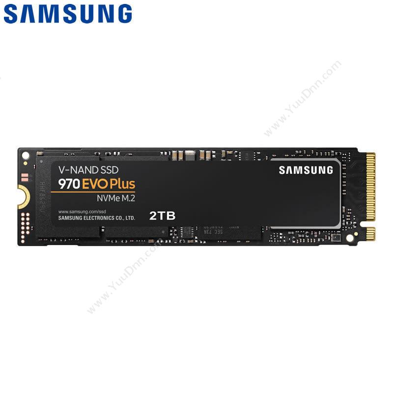 三星 SamsungMZ-V7S2TBBW SSD M.2接口(NVMe协议） 970 EVO Plus 2TB（黑）固态硬盘