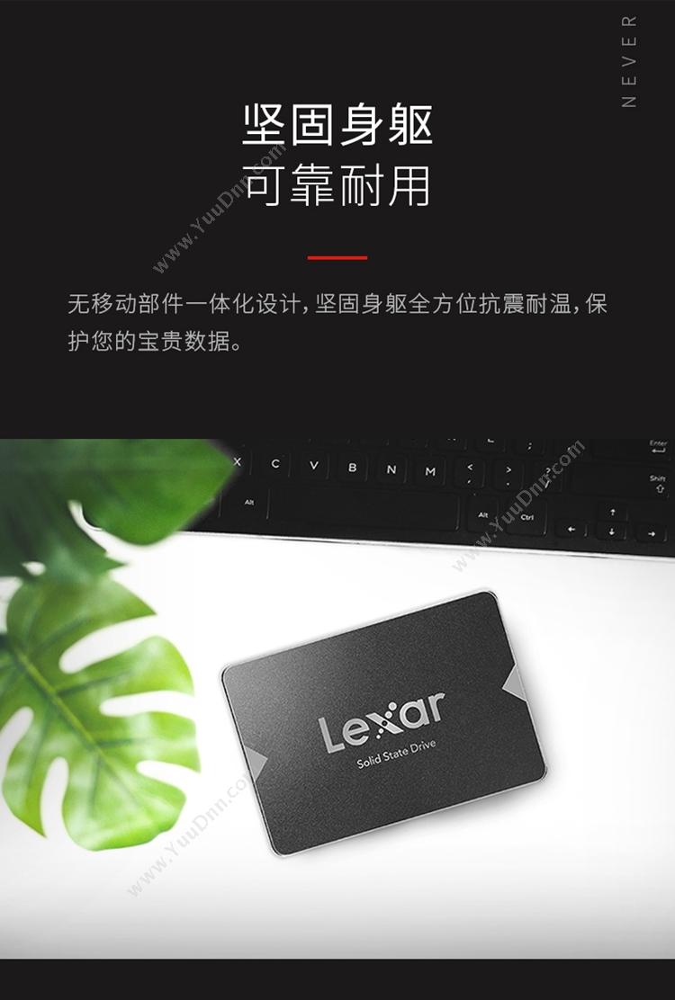 雷克沙 Lexar LNS100-256RBCN 固态机械硬盘 （黑） 固态硬盘