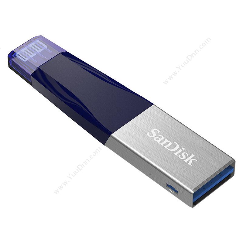 闪迪 SandiskSDIX40N-256G-ZN6ND iXpand欣享 USB3 蓝(黑）U盘