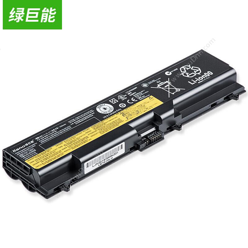 绿巨能 LLANO T410 联想笔记本电池 6芯5200mAh（黑） 笔记本电池