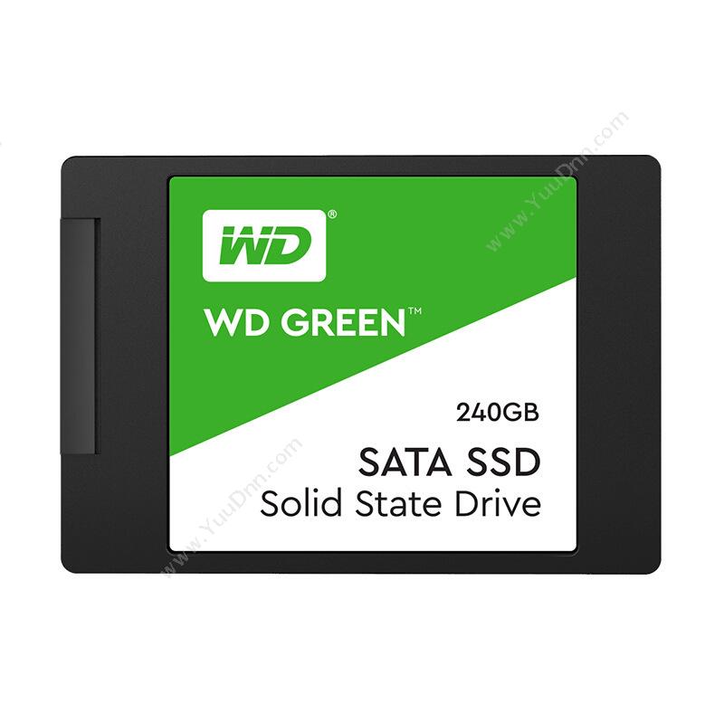 西部数据 WDWDS240G2G0A SSD SATA3.0接口 Green系列-SSD 240GB 绿色固态硬盘