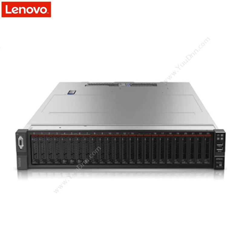 联想 Lenovo ThinkSystem SR650 机架服务器 4110*2/16G*2/600G*3/DOS3Y（黑） 机架式服务器