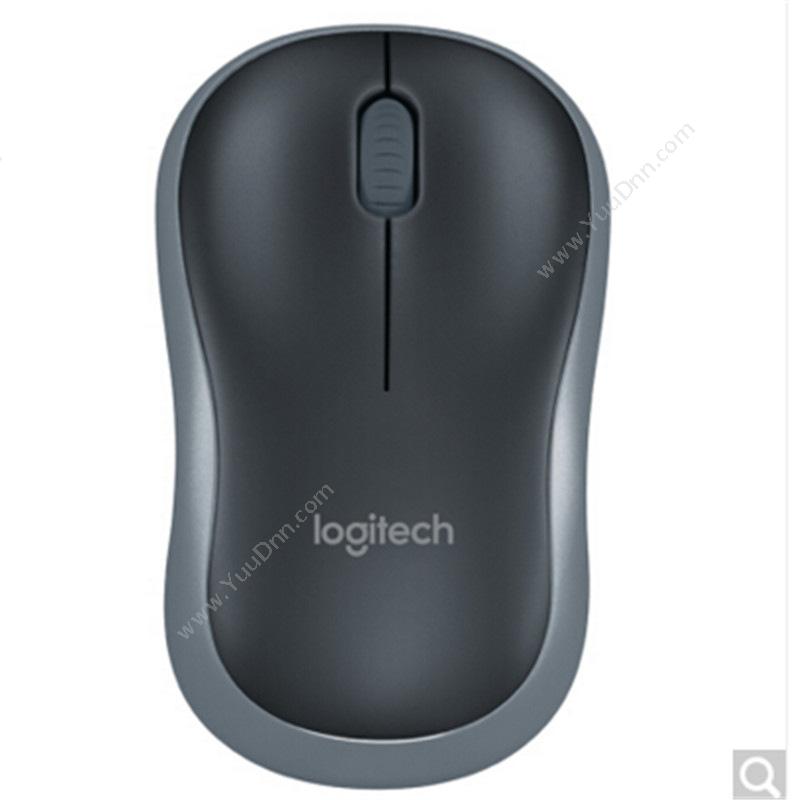罗技 LogiM185（M186） （黑）灰边键盘鼠标