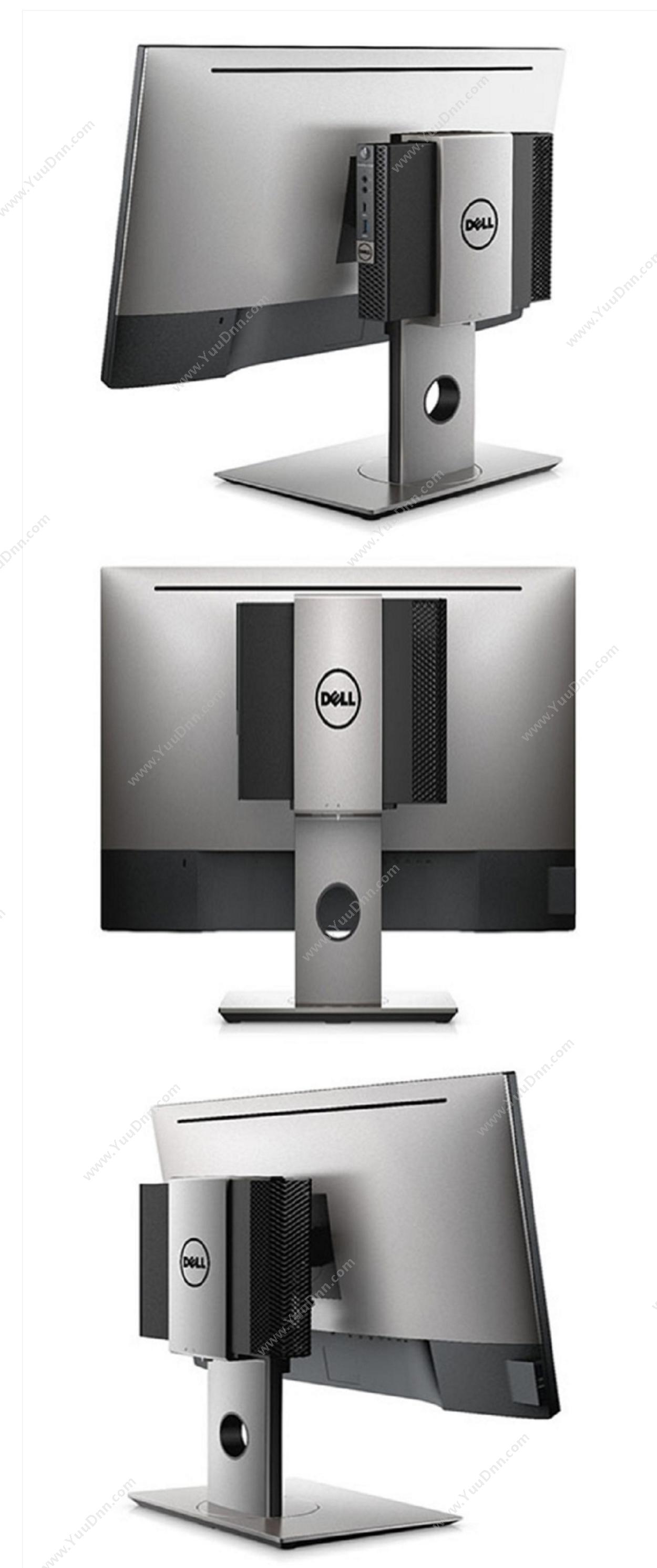 戴尔 Dell OptiPlex 3060 Micro 230257 台式机    i5-8500T/8G/256SSD/P2418Hzm专业显示器带隐藏摄像头音响等/微型机一体支架 台式一体机