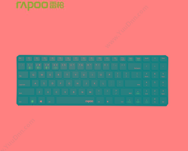 雷柏 Rapoo E9500 键盘 343x114x20mm 无线键盘