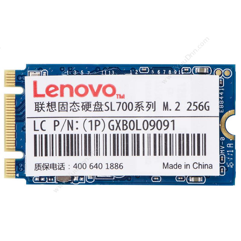 联想 LenovoSL700 SSD 256G M.2接口(SATA总线） 2242板型固态硬盘