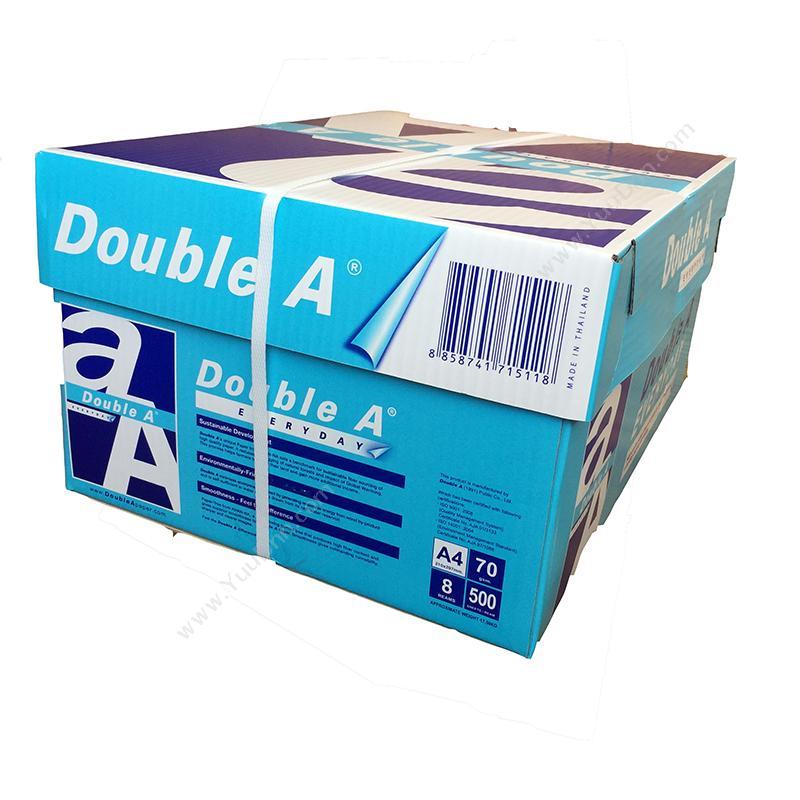 达伯埃 DoubleA70gA4（8包）A4/70g（8包）白 100箱起订普通A4纸