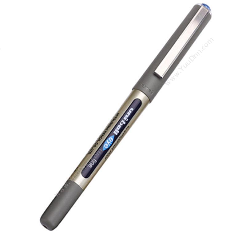 三菱 MitsubishiUB-157 耐水性透视走珠笔   （蓝）插盖式中性笔