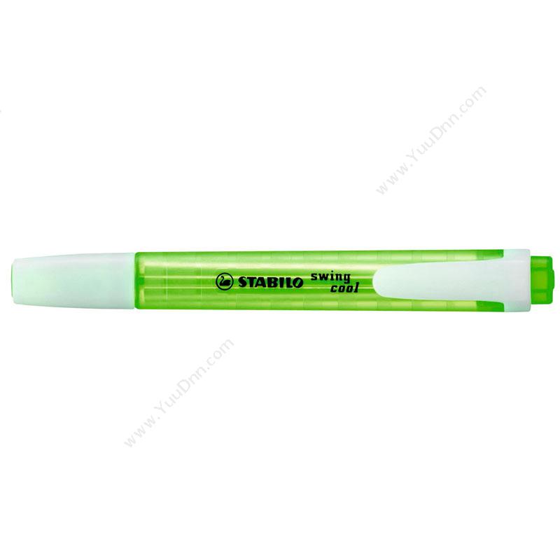 思笔乐 Stabilo 275/33-CN 乐酷荧光笔（绿色，10支/盒） 单头荧光笔