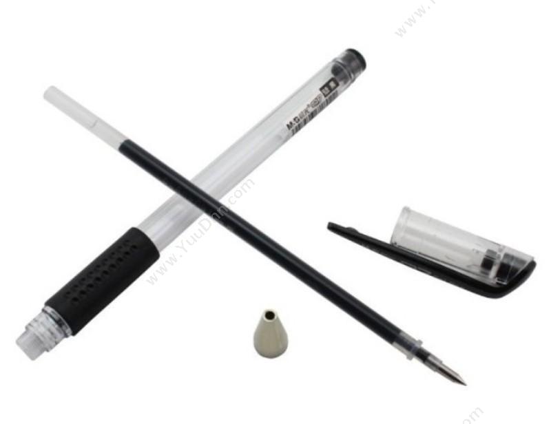 晨光 M&G 0.5MM  Q7  （黑） 12支/盒 插盖式中性笔