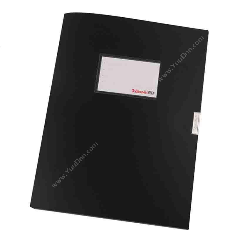 易达 Esselte 847207 档案盒 A4 1.5寸 （黑） PP档案盒