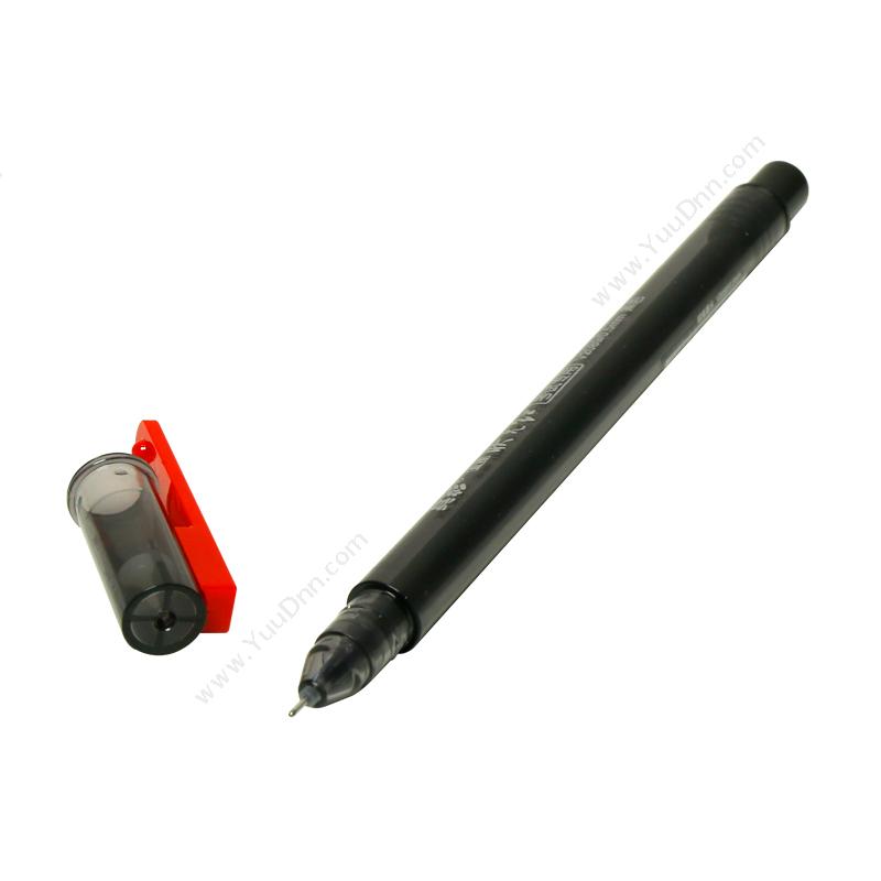 真彩 Zhencai V-2089 状元考试必备拔帽式中性笔黑0.5MM 针管 12支/盒 （黑） 插盖式中性笔