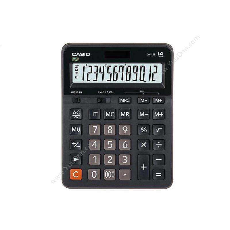 卡西欧 Casio GX-14B   （黑） 常规计算器