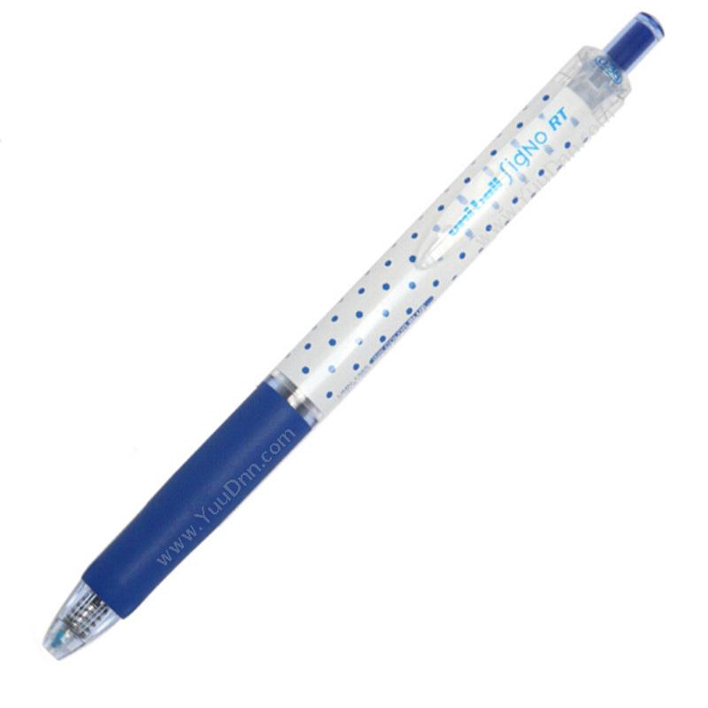 三菱 MitsubishiUMN-138S 按制型波点啫喱笔 0.38mm （蓝）按压式中性笔
