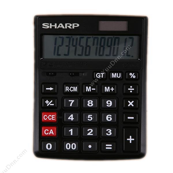 夏普 Sharp夏普 CH-M12   （黑）常规计算器