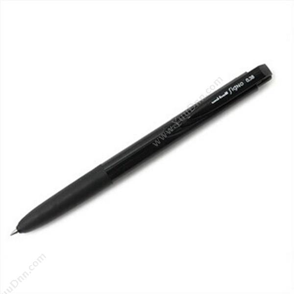 三菱 Mitsubishi UMN-155 新顺滑多彩啫喱笔 0.38mm （黑） 按压式中性笔