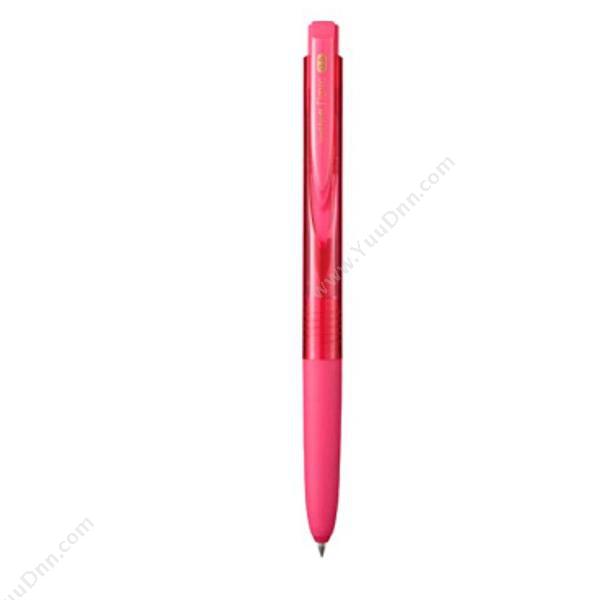 三菱 MitsubishiUMN-155 新顺滑多彩啫喱笔 0.5mm 粉（红）按压式中性笔