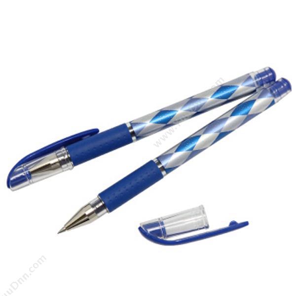 三菱 Mitsubishi UM-151 三菱菱形图案嗜喱笔 ARGYLE 0.38mm （蓝） 插盖式中性笔