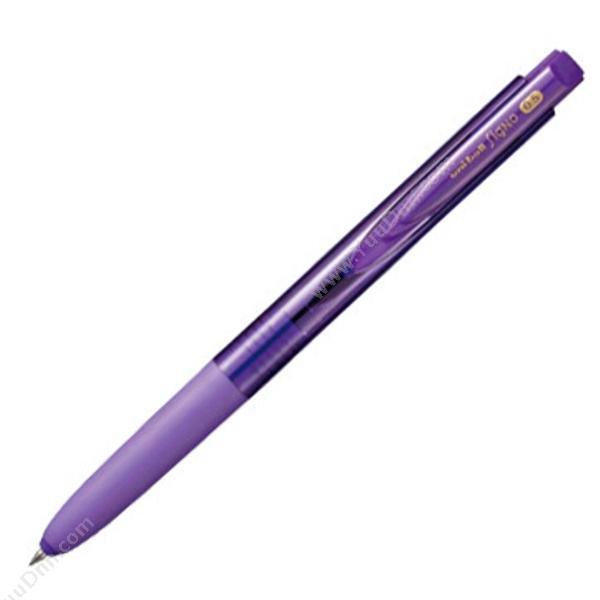 三菱 Mitsubishi UMN-155 新顺滑多彩啫喱笔 0.5mm 紫色 按压式中性笔