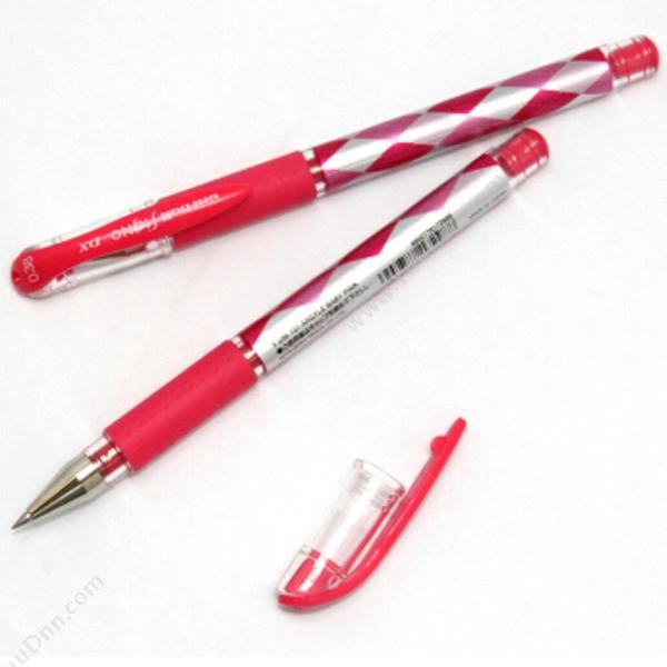 三菱 MitsubishiUM-151 三菱菱形图案嗜喱笔 ARGYLE 0.38mm 婴儿粉色插盖式中性笔