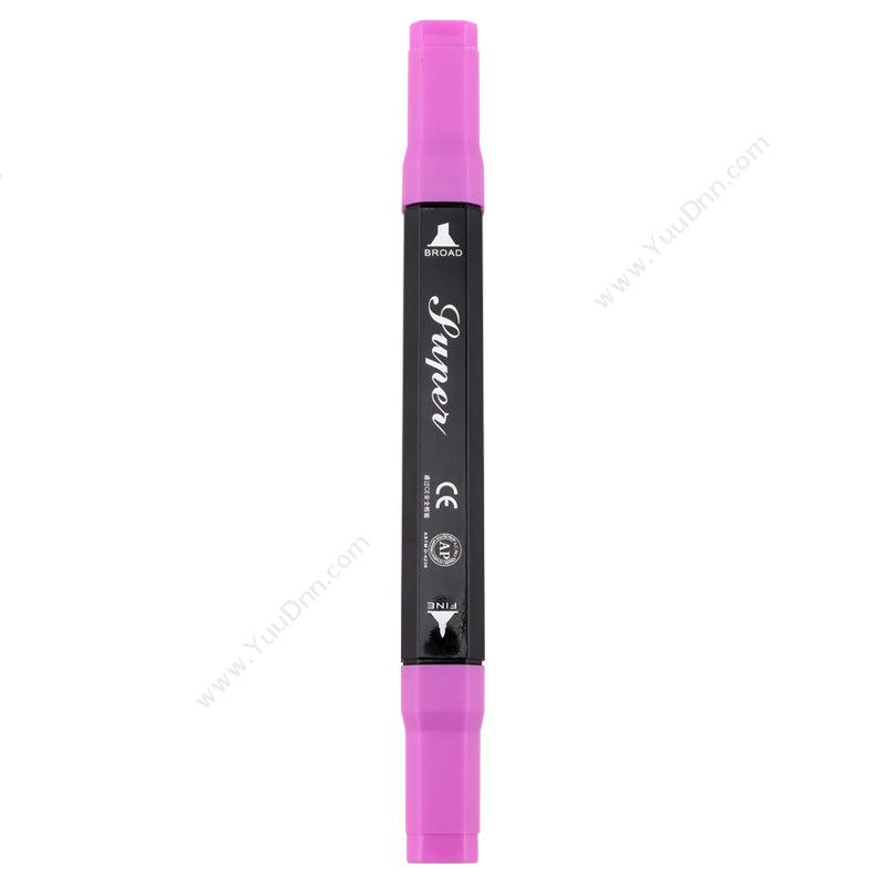 宝克 BaoKeMP2900/V9 记号笔 10支/盒 紫色单头记号笔