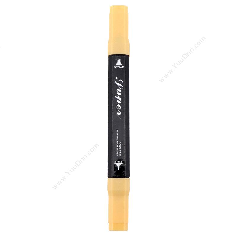 宝克 BaoKeMP2900/YR35 记号笔 10支/盒 橙色单头记号笔