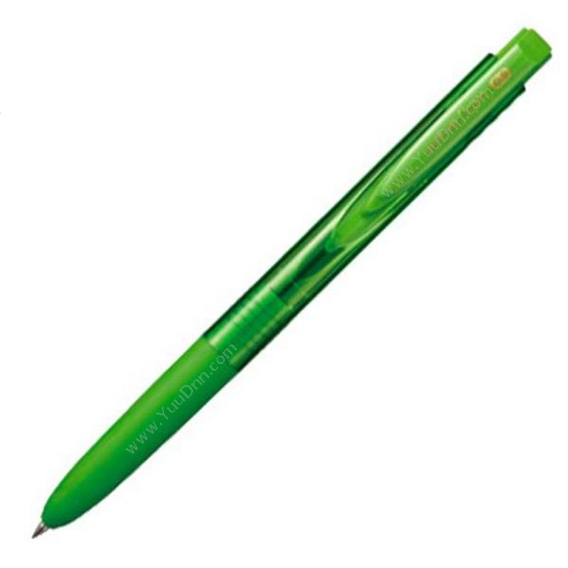 三菱 MitsubishiUMN-155 新顺滑多彩啫喱笔 0.5mm 浅绿色按压式中性笔
