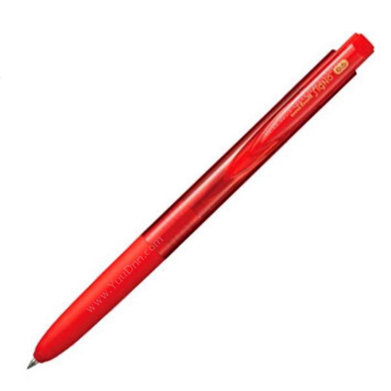 三菱 Mitsubishi UMN-155 新顺滑多彩啫喱笔 0.38mm （红） 按压式中性笔