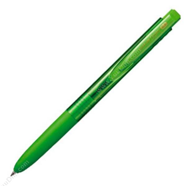 三菱 MitsubishiUMN-155 新顺滑多彩啫喱笔 0.5mm 浅绿色按压式中性笔