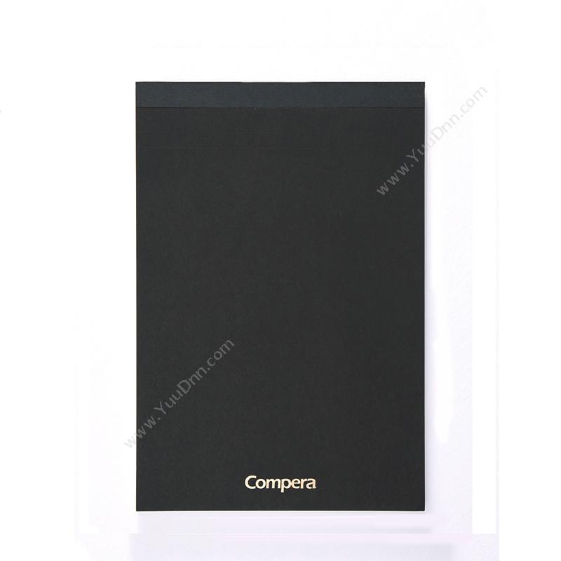 齐心 Comix C8206 Compera 商务拍纸本 A5 80张 （黑） 拍纸本