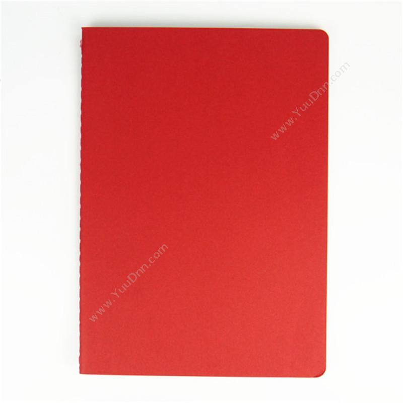 博士 BoshiXCB5-R 彩卡笔记本（插袋） B5 176mmX250mmX50张（70g) （红）胶装本