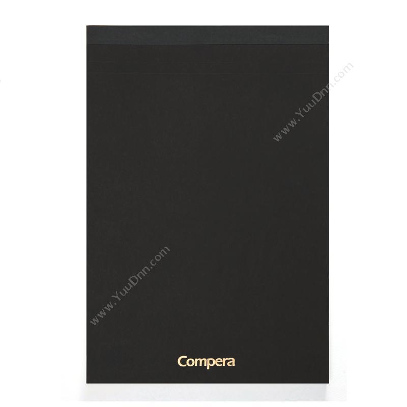 齐心 ComixC8204 Compera 商务拍纸本 A4 80张 （黑）拍纸本