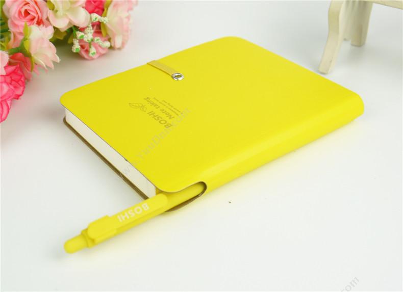 博士 Boshi D3696-Y 多功能笔记本 36K  105mmX143mmX96张 黄色 平装