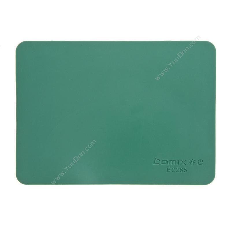 齐心 ComixB2265 垫 矩形 绿色印章