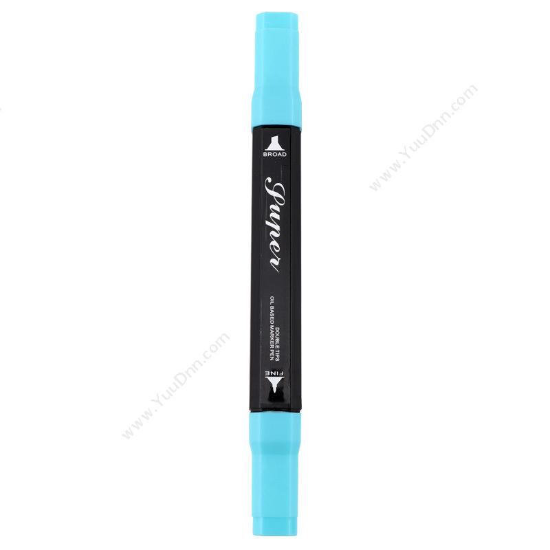 宝克 BaoKeMP2900/BG-66 油性马克笔 10支/盒 浅（蓝）单头记号笔