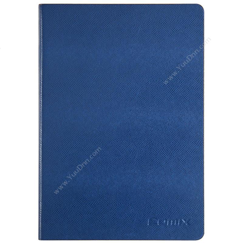 齐心 ComixC5810 皮面笔记本 25K 114页 （蓝）平装