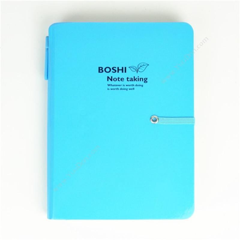 博士 BoshiD3296-B 多功能笔记本 32K  125mmX185mmX96张 （蓝）平装