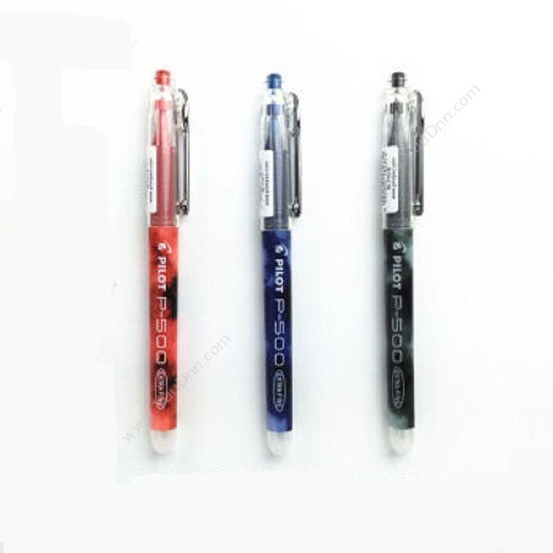 百乐 PilotBL-P50-V P500啫喱墨走珠笔 0.5mm 紫色 12支/盒插盖式中性笔