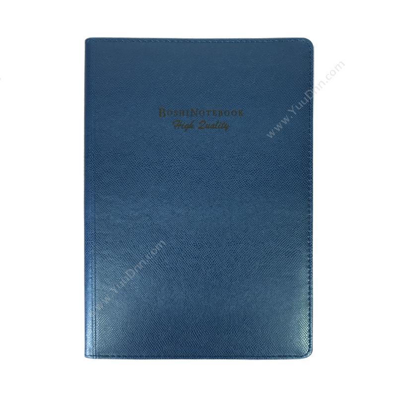 博士 Boshi WB511-L 仿皮笔记本 170mmX240mmX112张 （蓝） 5本/包 平装