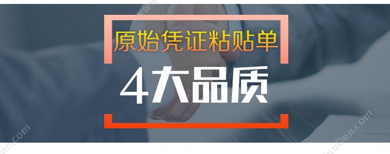 广博 GuangBo SJ5865 原始凭证粘贴单 35K 210*105mm  10本装 税务表单