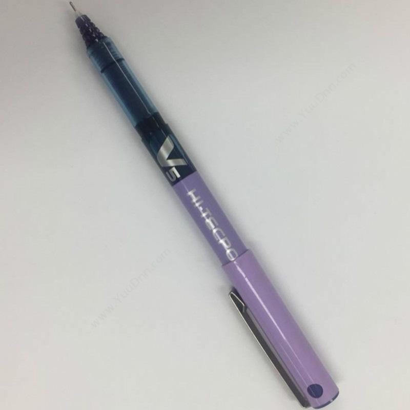 百乐 PilotBX-V5-V V5威宝走珠笔紫 12支/盒 紫色插盖式走珠笔