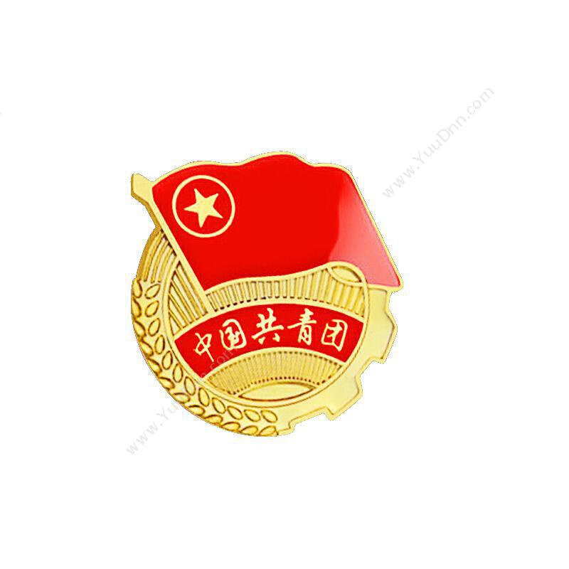 信发 XinFa信发  中国共青团胸章 强力加厚磁扣金属 （50个装）胸卡配件