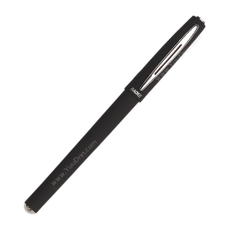 宝克 BaoKePC2208  0.5mm 12支/盒 （黑）插盖式中性笔