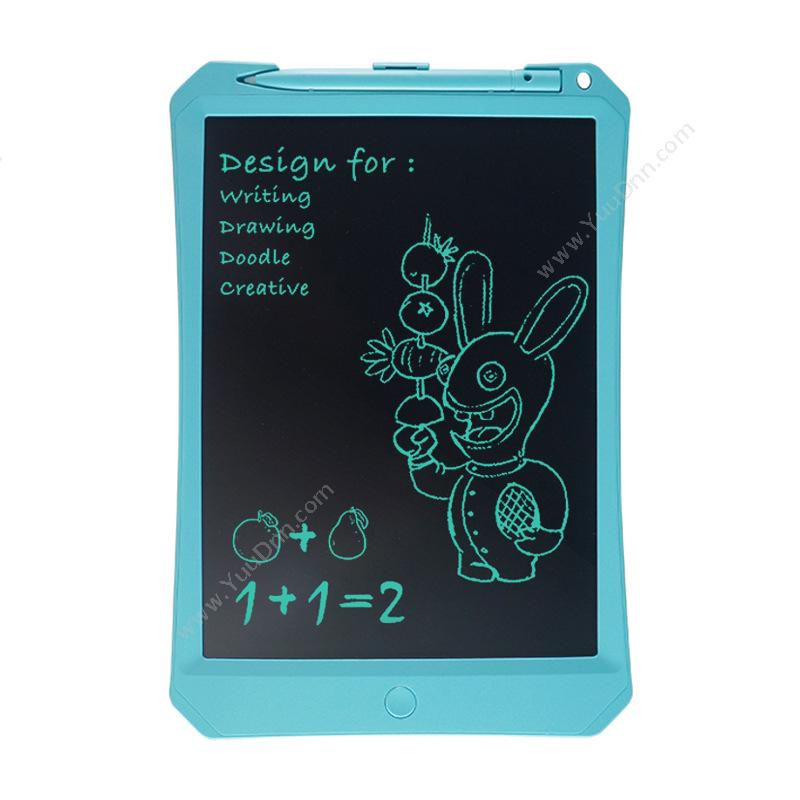 随身厅 SSTingSR-LS10 10英寸记录涂鸦绘画办公商务液晶电子手写板(粗笔迹) 块 （蓝） 书写、记录移动白板