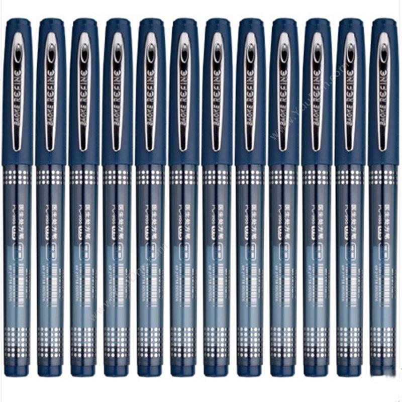 宝克 BaoKe PC988 医用处方笔    12支/盒0.5mm蓝（黑） 插盖式中性笔