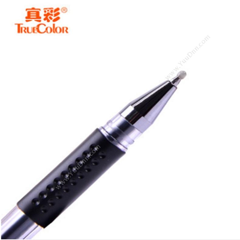 真彩 Zhencai 5621 服务业专用台笔 黑 0.5 插盖式中性笔